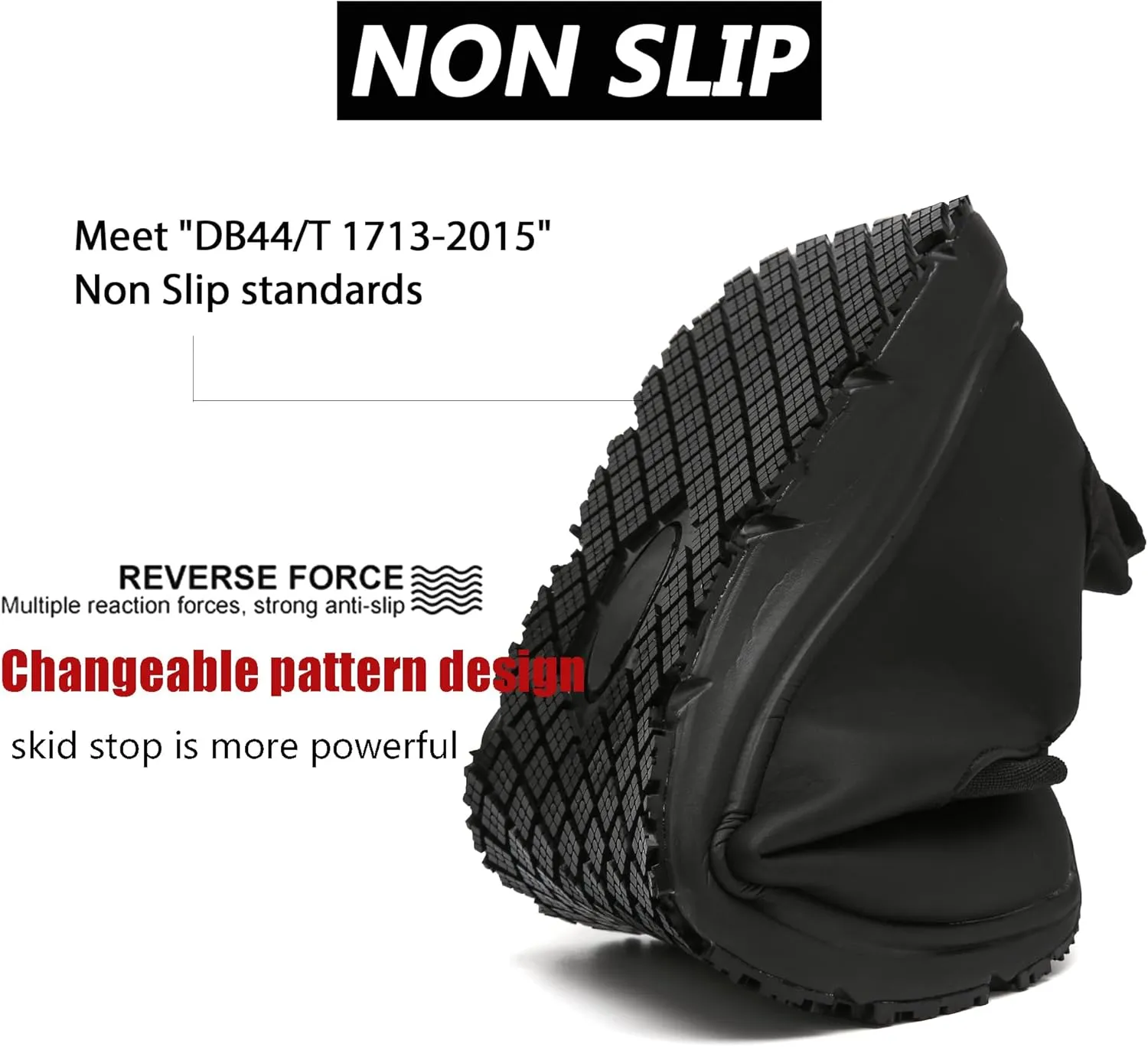 Non Slip Work Shoes for Men WomenWaterproof & Oil Resistant Chef Food Service Shoe Zapatos de Trabajo para