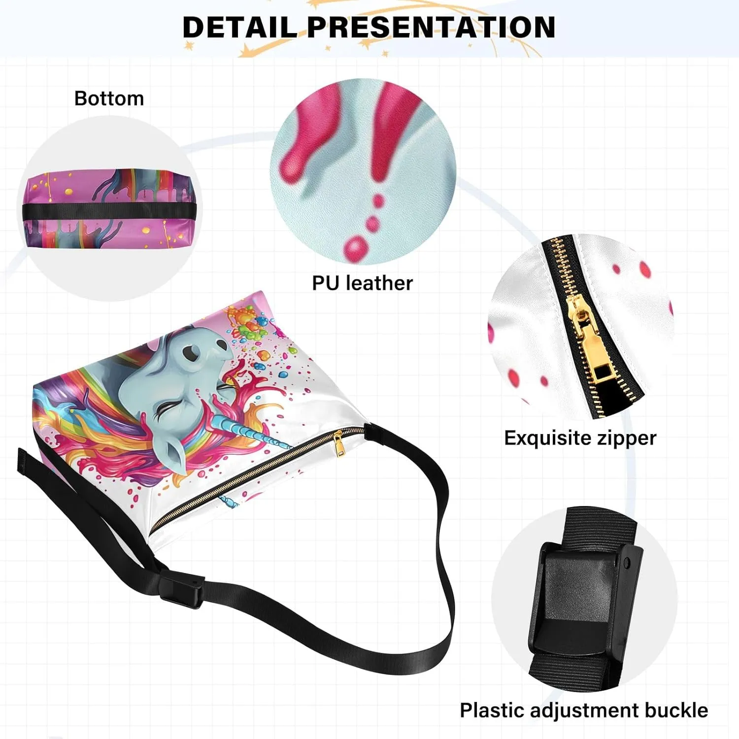 Oldstyle African Textile Leather Shoulder Bag, Lightweight Shoulder Hobo Bag, Long Shoulder Bag Women