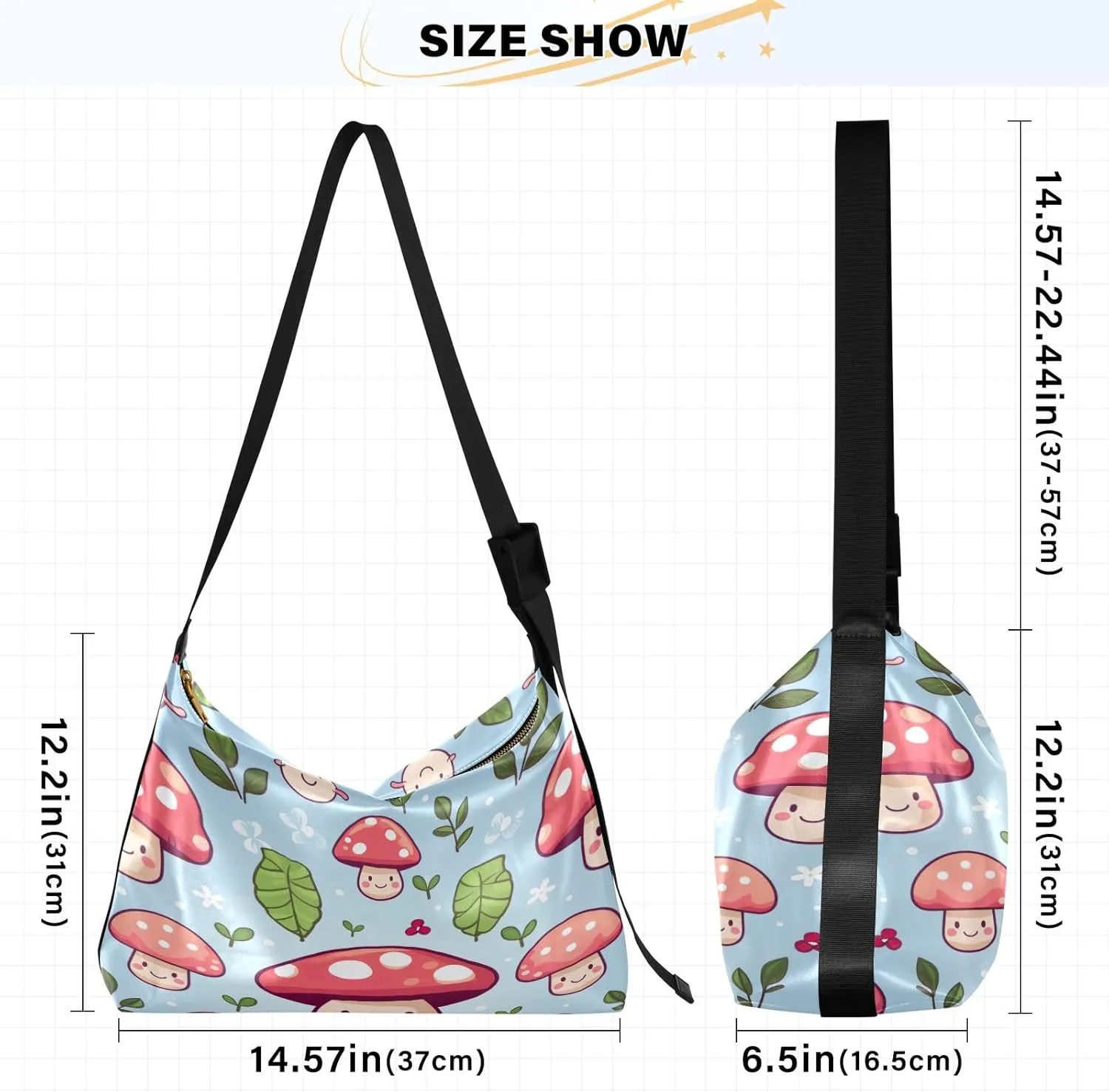 Oldstyle African Textile Leather Shoulder Bag, Lightweight Shoulder Hobo Bag, Long Shoulder Bag Women