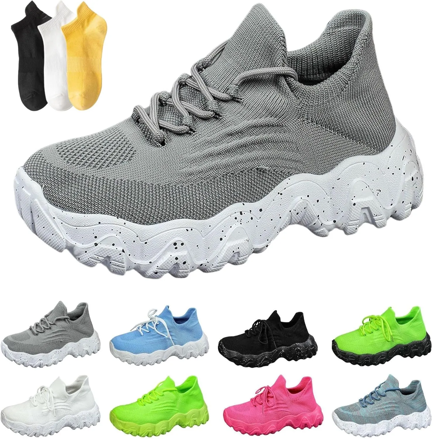 Ortho Pro Shoes for Women, Nurse Babe Shoes, Ortho Pro Women's Classic Shoes Lace Up, Womens Mesh Slip On Sneakers