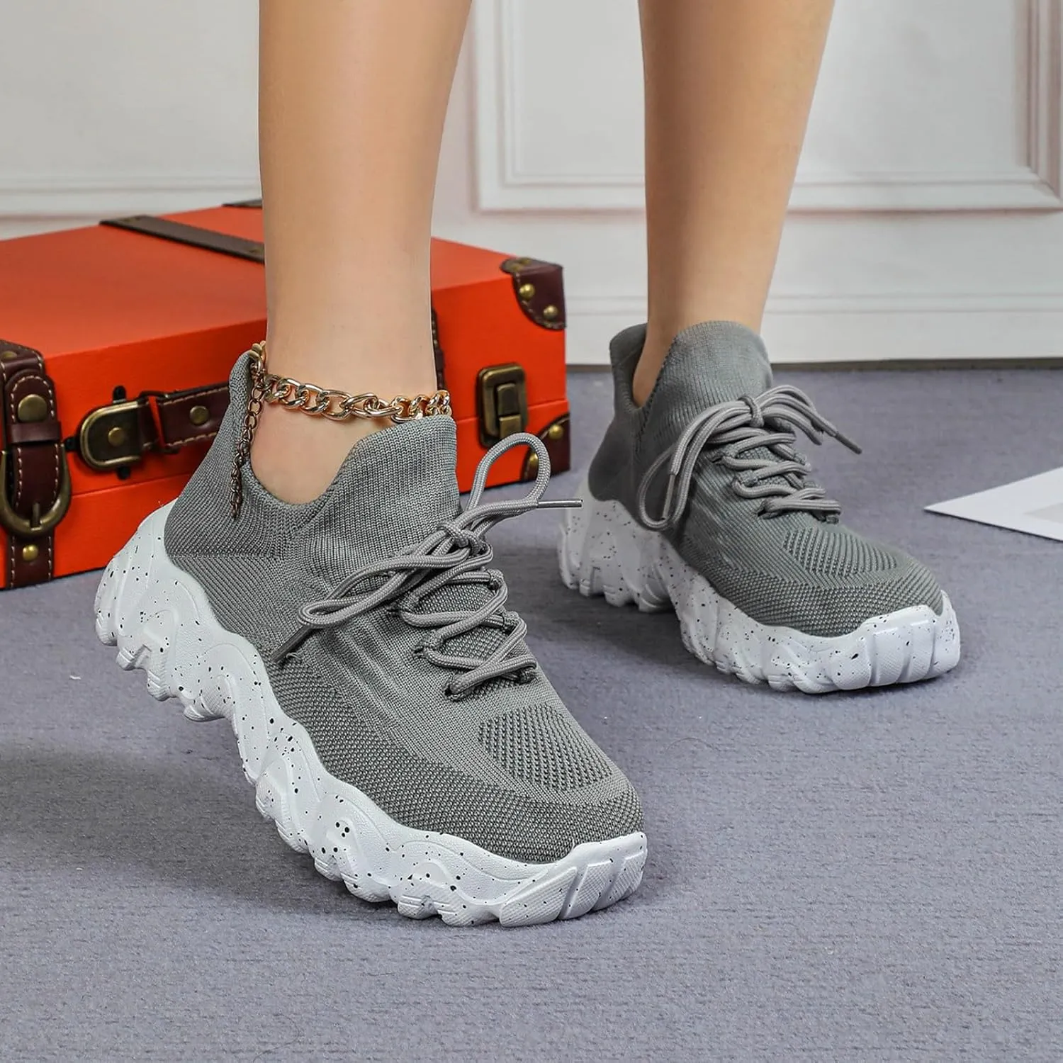Ortho Pro Shoes for Women, Nurse Babe Shoes, Ortho Pro Women's Classic Shoes Lace Up, Womens Mesh Slip On Sneakers