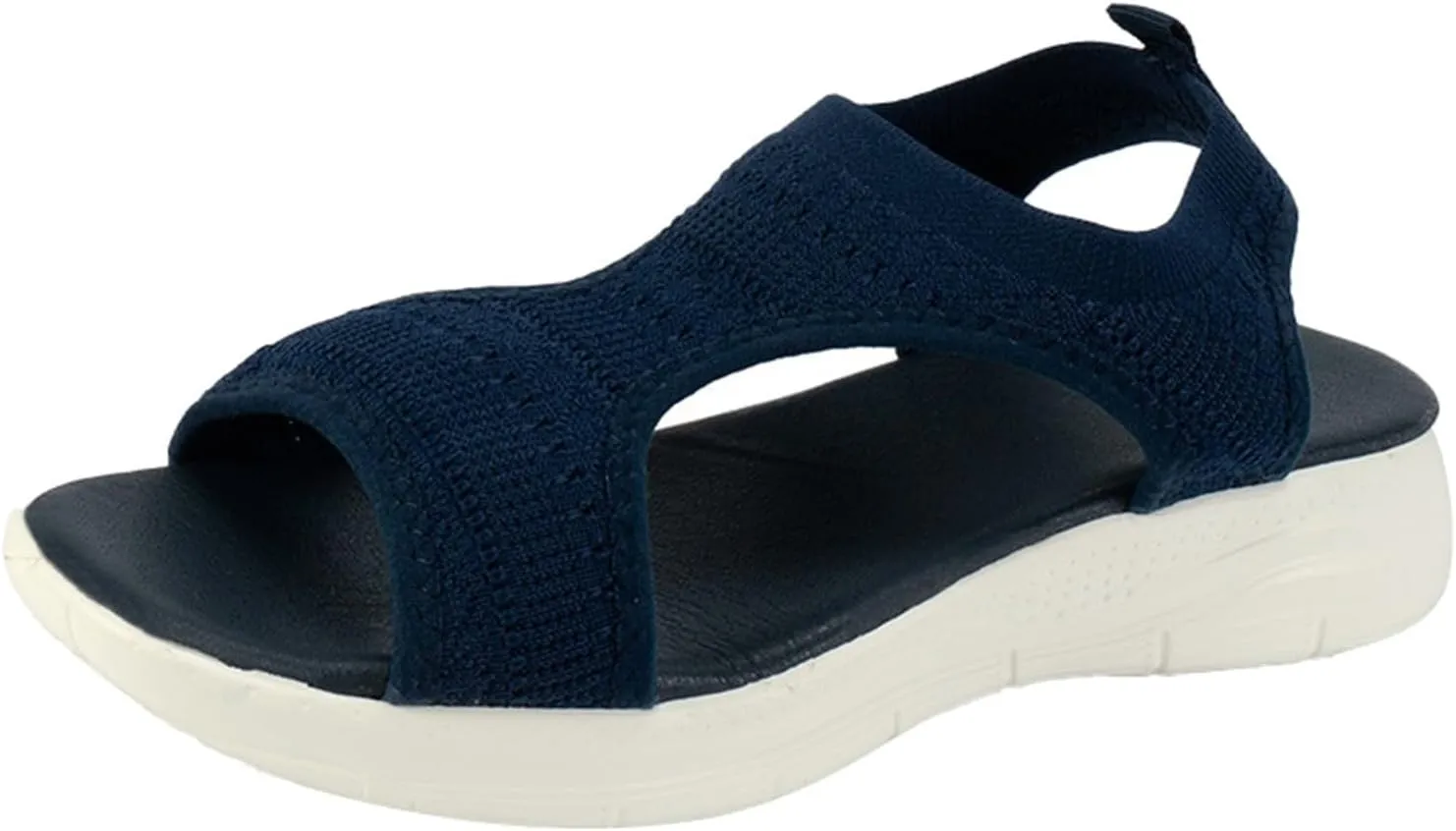 Orthopedic Sandals for Women Arch Support Sandals Women's Comfortable Plantar Fasciitis Non-Slip Sandal, Casual Open Toe Mesh Sport Shoes Walking Platform Dress Sandal