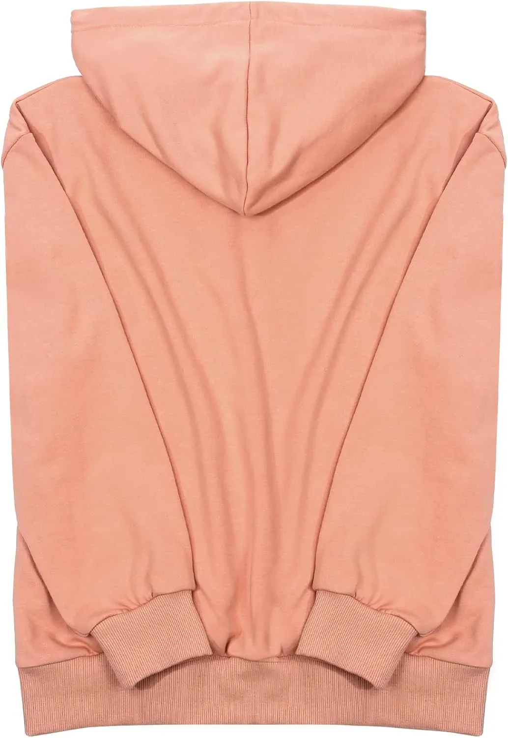Satin Lined Hoodie Women's Casual Long Sleeve Satin Pullover Hoodie Sweatshirt Tops