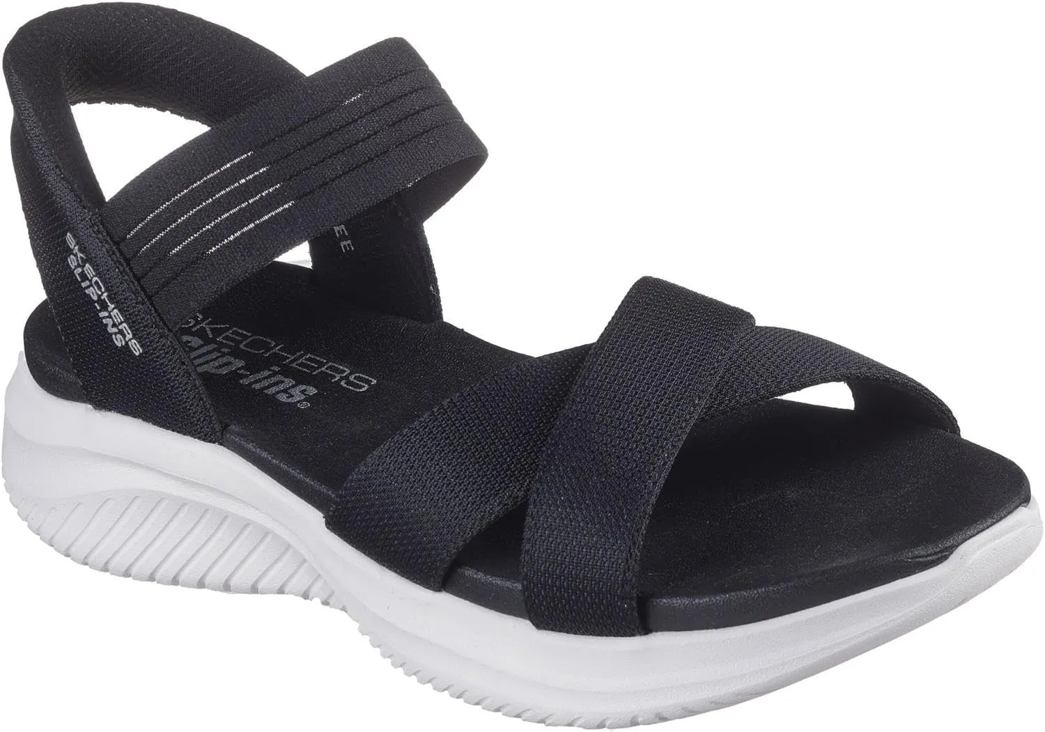 Skechers - Womens Ultra Flex 3.0 - Never Netter Slip On Shoes, Color Black, Size: 8.5 M US