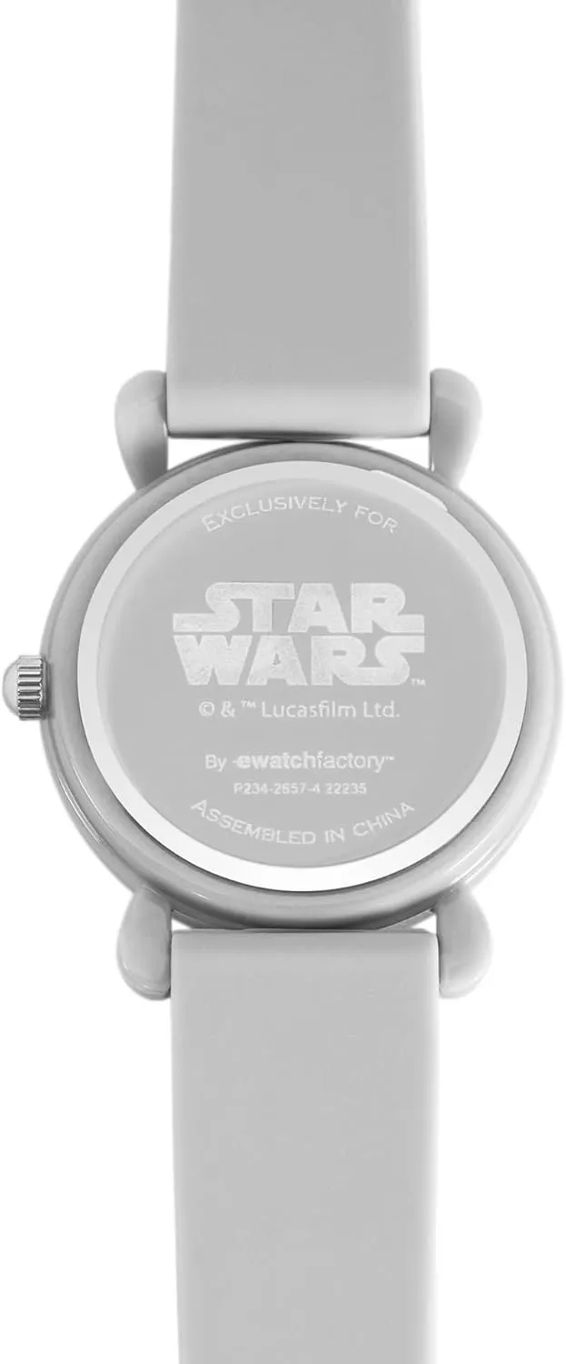 STAR WARS Kids' Plastic Time Teacher Analog Quartz Silicone Strap Watch