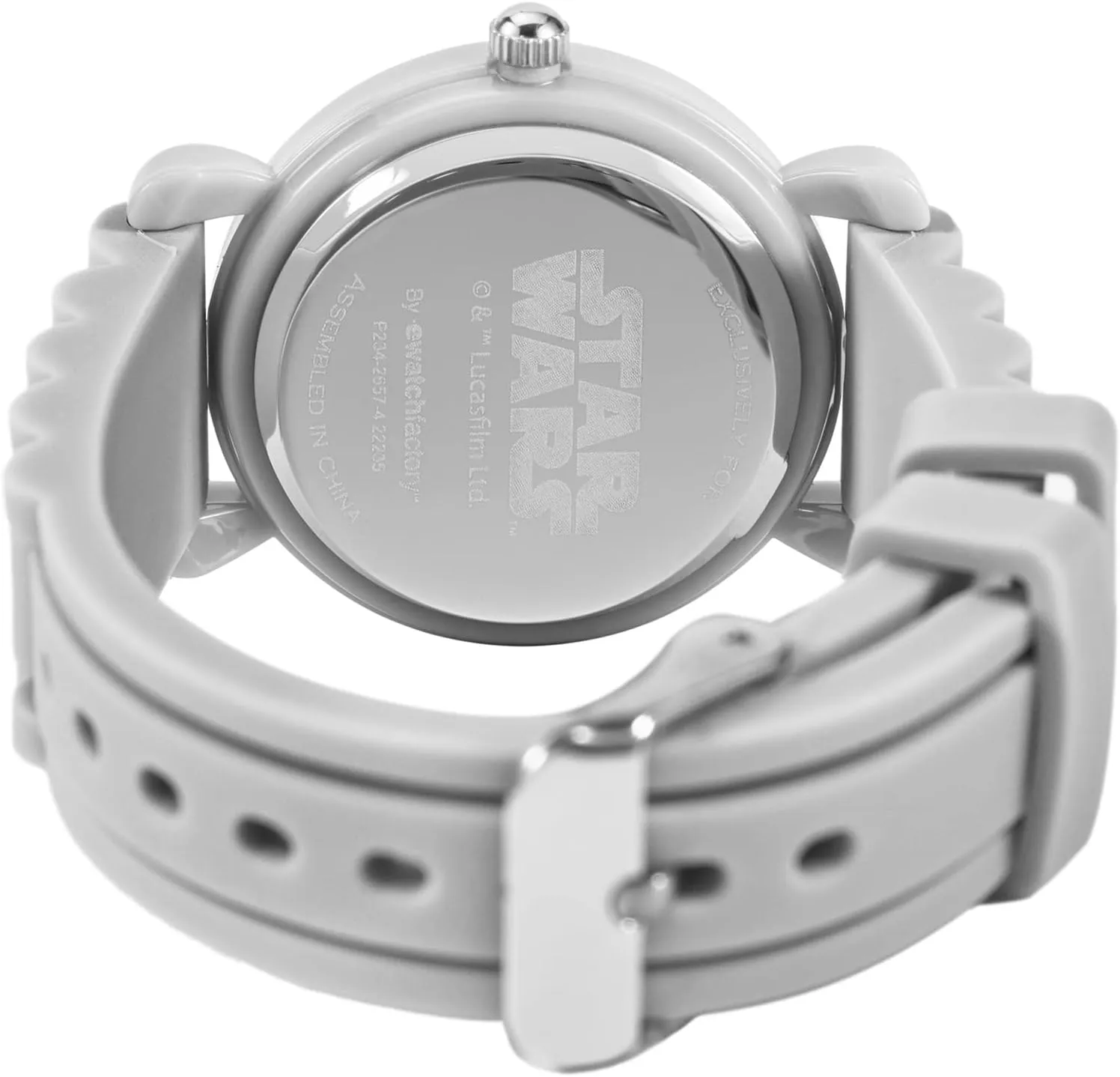 STAR WARS Kids' Plastic Time Teacher Analog Quartz Silicone Strap Watch