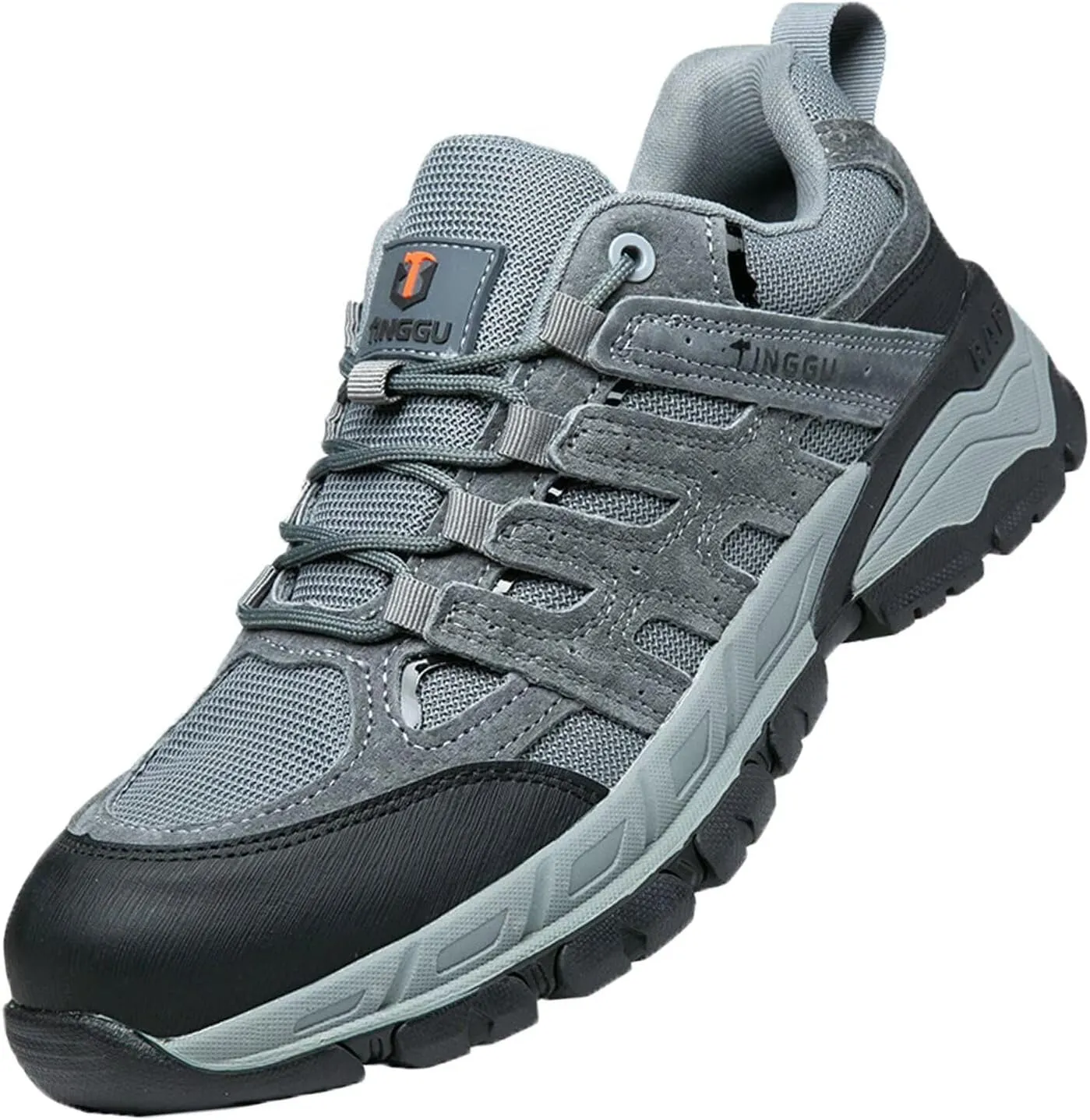 Steel Toe Work Shoes,Work Safety Sneakers Comfortable Puncture Proof Safety Shoes for Industrial,Coustruction,