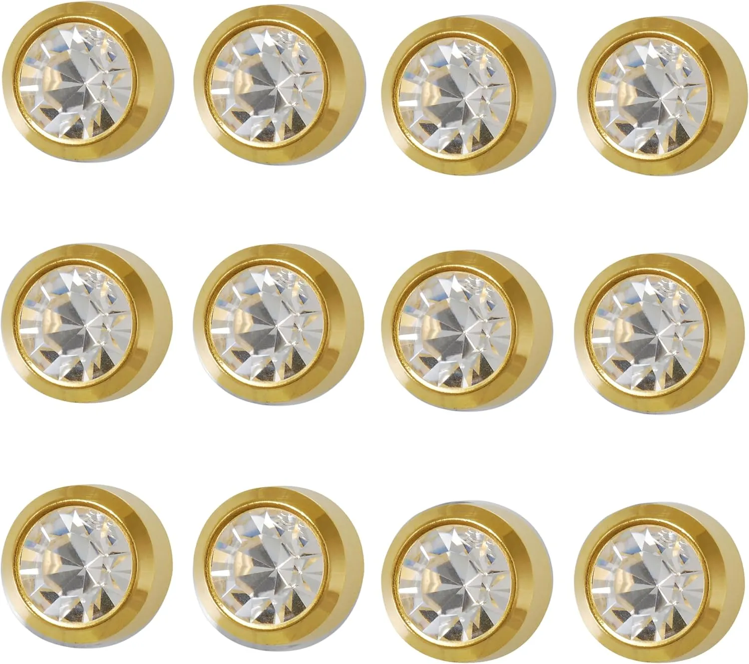 Studex Surgical Steel Ear Piercing Studs, 3mm, 12 Pair April Stone Set