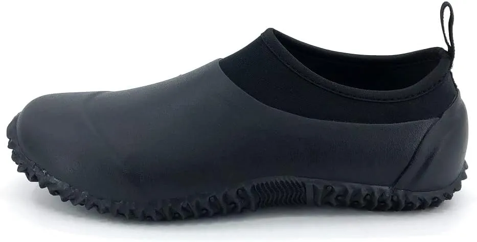 SYLPHID Men's Garden Shoes Women's Rain Shoe Waterproof Neoprene Camp Booties for Camping, Lawn Care, Gardening and Yard Work