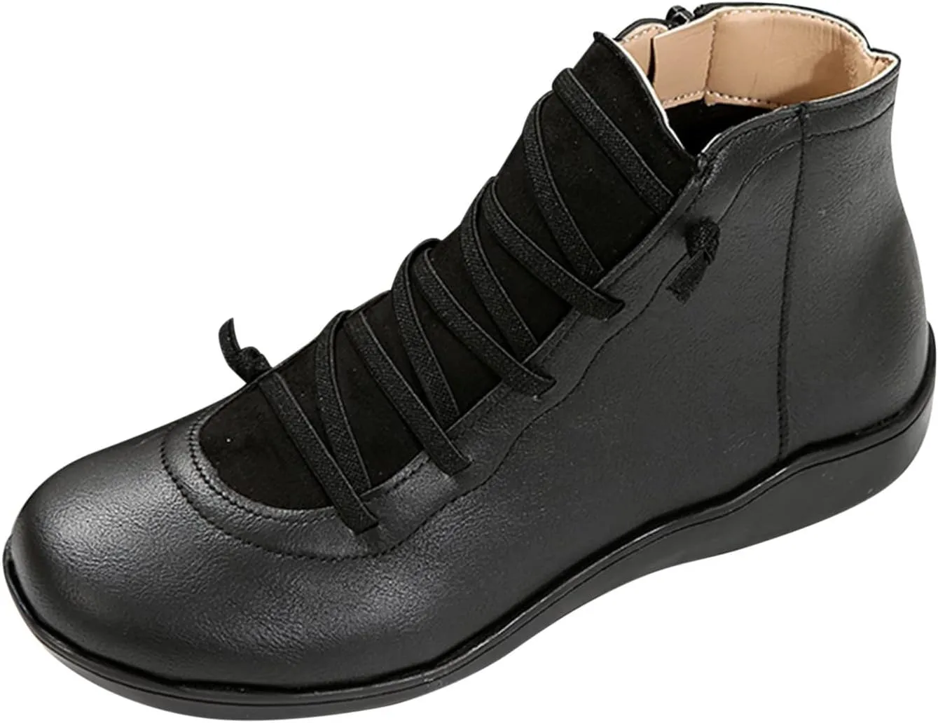 Tan Booties for Women Ladies Boots Heeled Ankle Boots for Women Womens Business Boots for Women Ankle Booties Extra Wide Width Walking Boot for Sprained Ankle Womens Small Left Foot