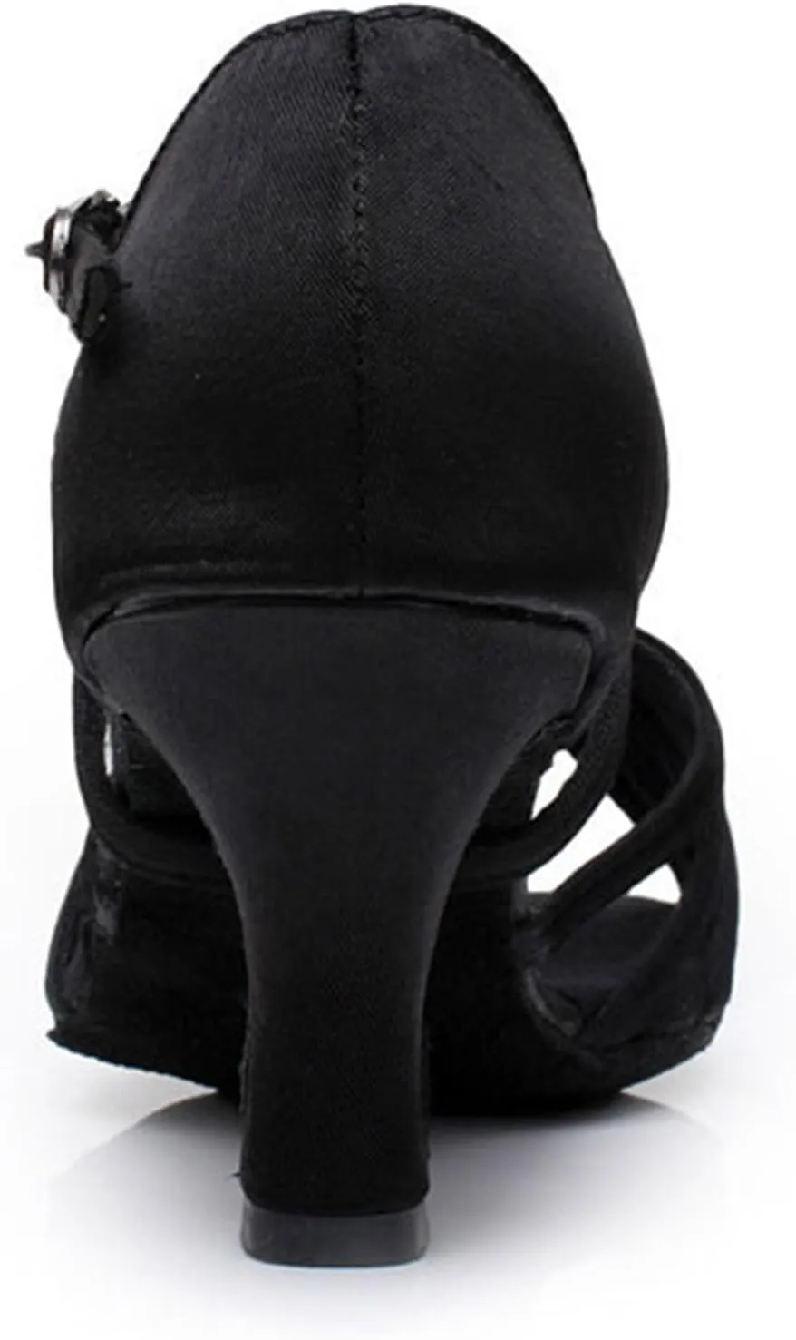 TDA Women's Ankle Strap Fashion Mid Heel Knot