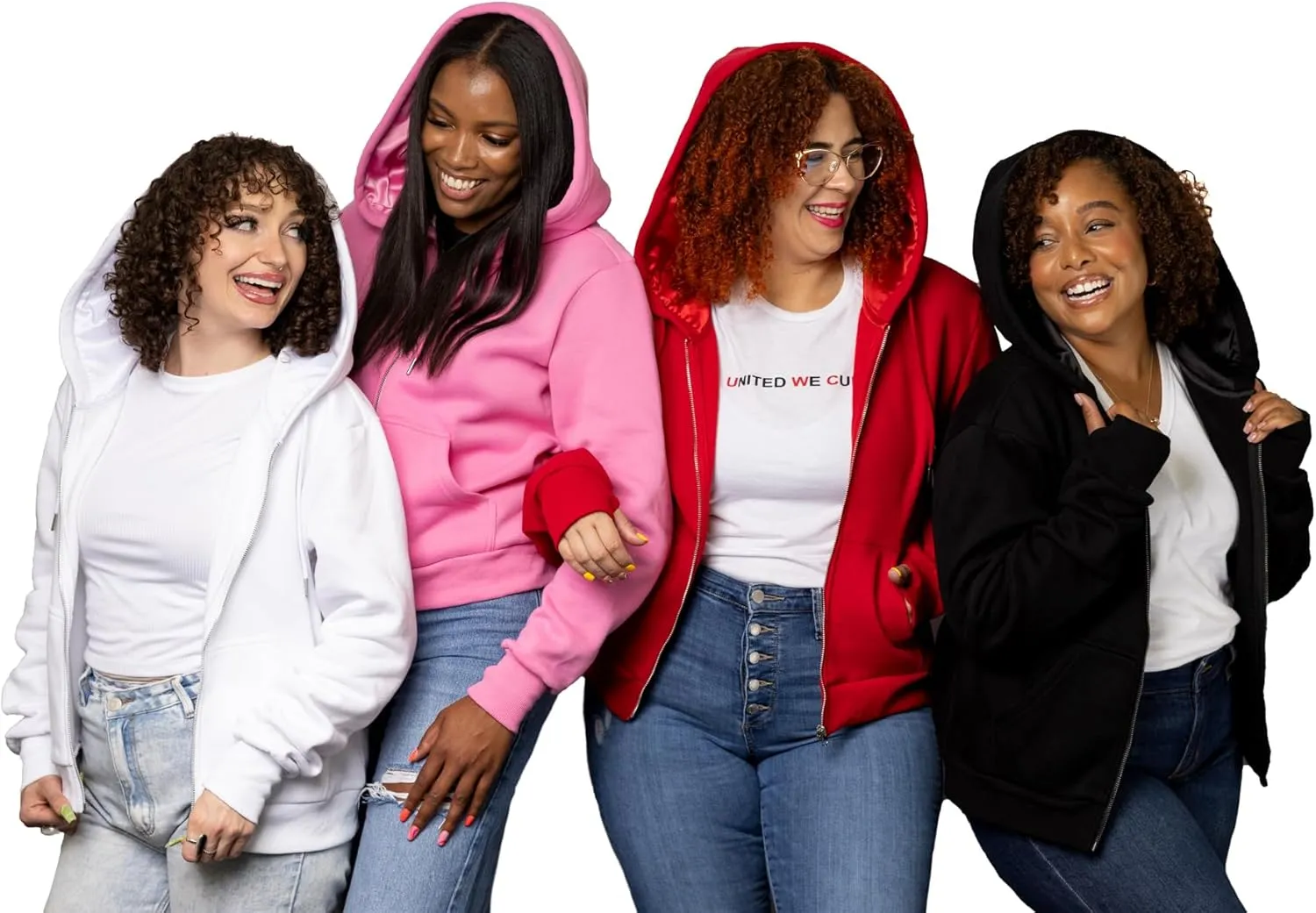 The Curl Factor TCF Satin Lined Hoodie