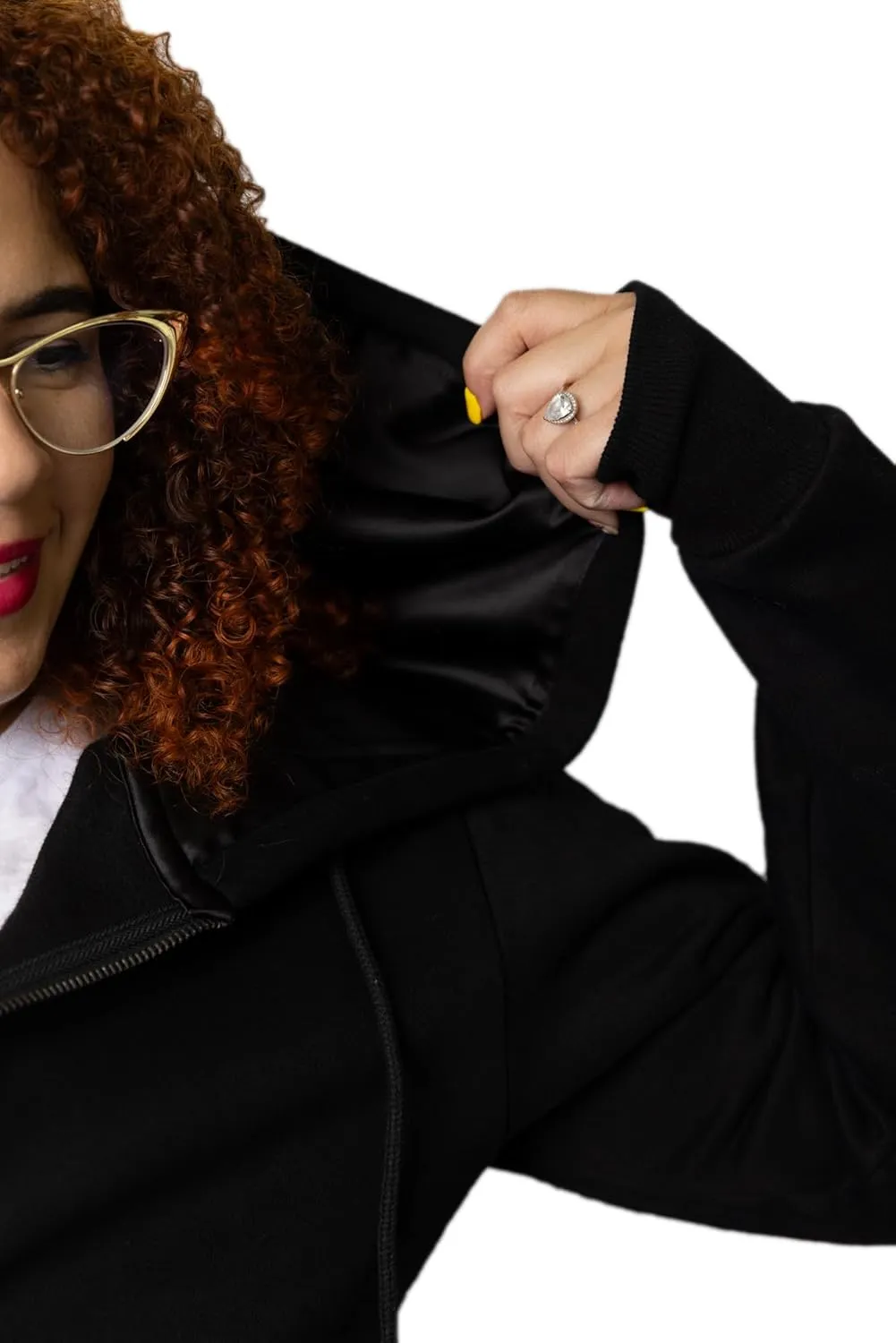 The Curl Factor TCF Satin Lined Hoodie