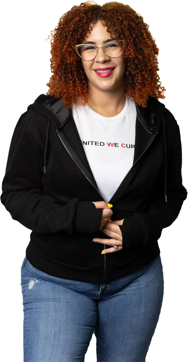The Curl Factor TCF Satin Lined Hoodie
