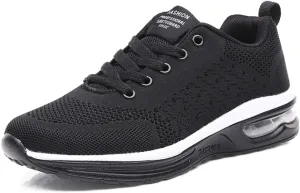 TINRYMX Women Modern Dance Sneakers Jazz Shoes Lace up Air Cushion Ballroom Practice Dance Shoes Walking Shoes,Model-LYX5066