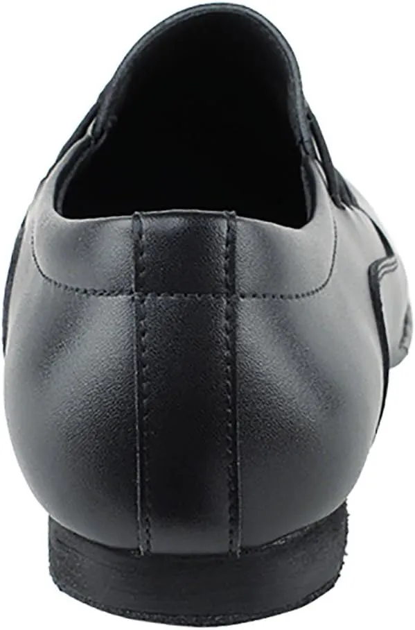 Very Fine Ballroom Latin Tango Salsa Dance Shoes for Men SERO102BBX Leather - Flate Heel