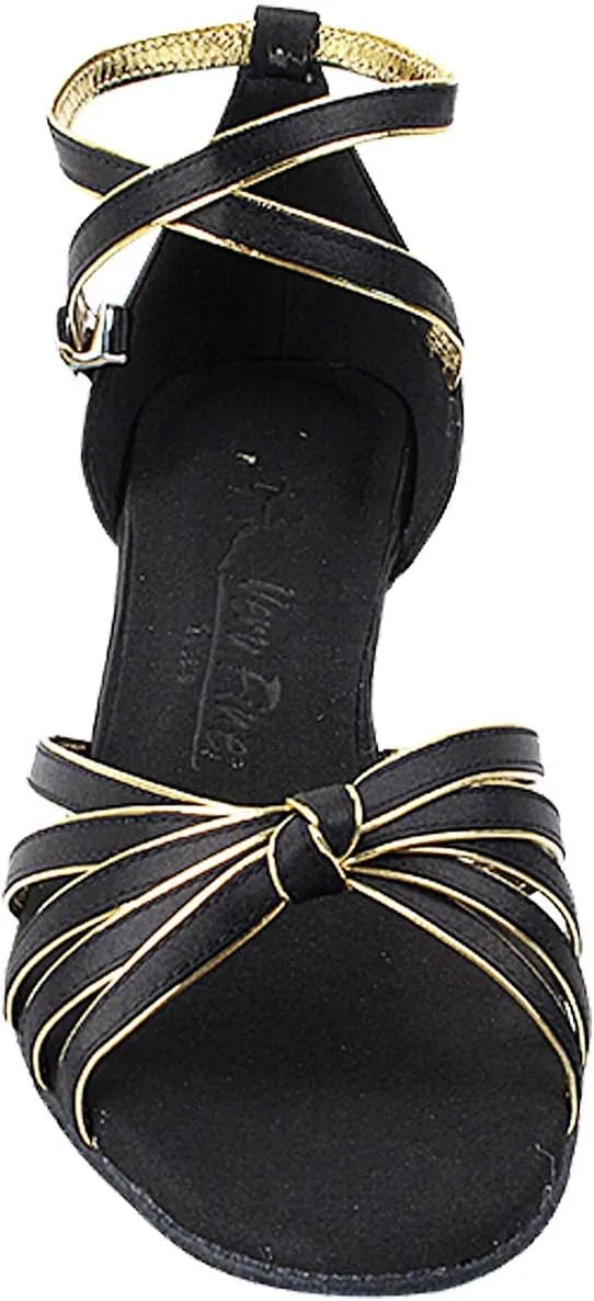 Very Fine Dance Shoes (Bundle of 5) Women's Ballroom Dance Shoes Salsa Latin Practice Sera7043EB 1.2" Heel