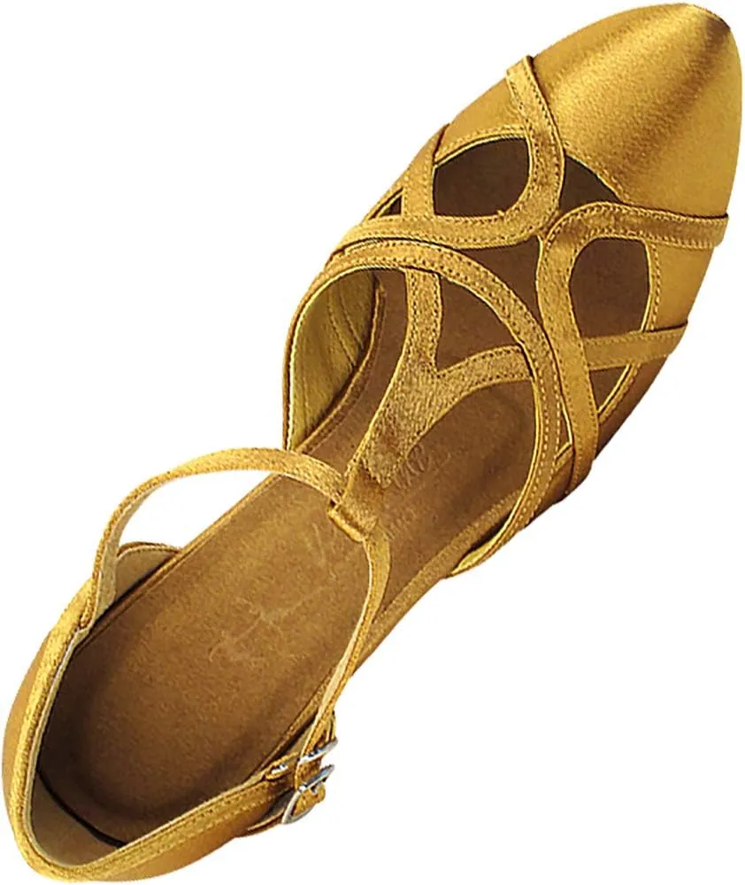 Very Fine Dance Shoes (Bundle of 5) Women's Ballroom Dance Shoes Salsa Latin Practice Shoes Sera3541EB- 2.2" Heel