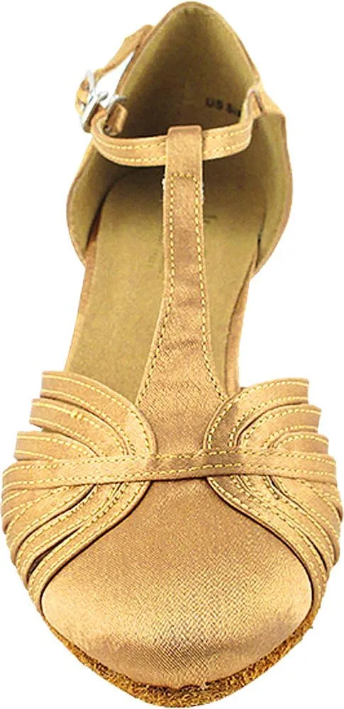 Very Fine Dance Shoes Women's Ballroom Dance Shoes Tango Wedding Salsa Shoes 6829BEB Comfortable 2.5" [Bundle of 5]
