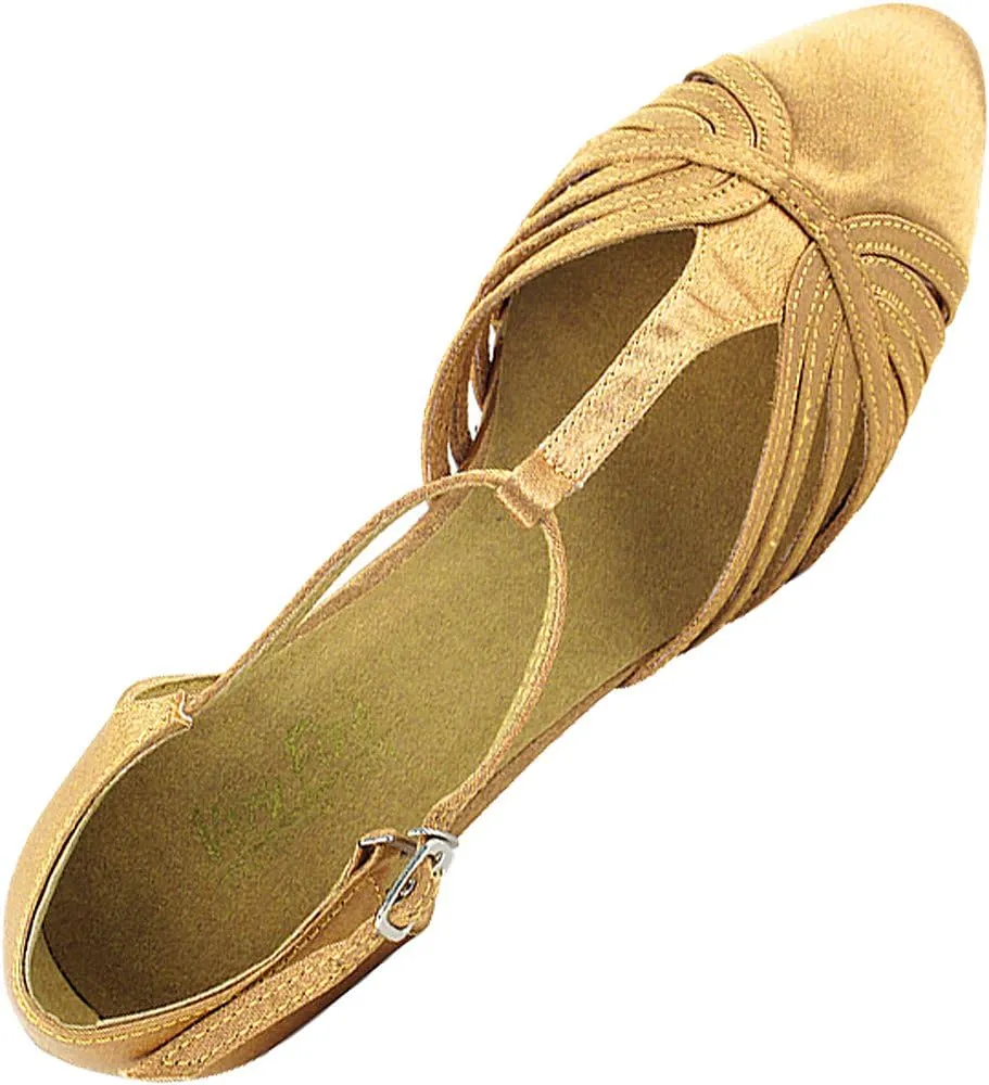 Very Fine Dance Shoes Women's Ballroom Dance Shoes Tango Wedding Salsa Shoes 6829BEB Comfortable 2.5" [Bundle of 5]