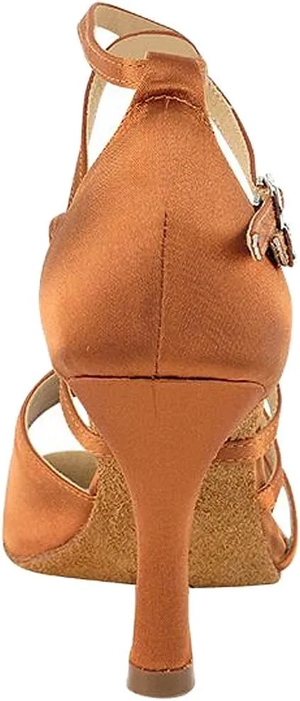 Very Fine Women Ballroom Dance Shoes Tango Wedding Salsa Shoes Sera1662BEB Comfortable Dance Shoes 2.5" [Bundle of 5]
