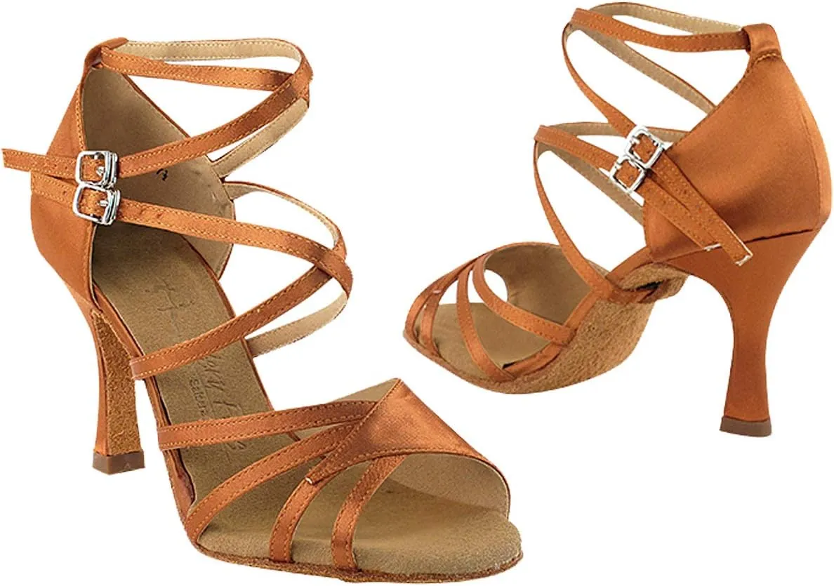 Very Fine Women Ballroom Dance Shoes Tango Wedding Salsa Shoes Sera1662BEB Comfortable Dance Shoes 2.5" [Bundle of 5]