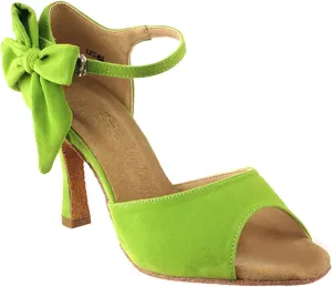 Very Fine Women's Ballroom Dance Shoes Tango Wedding Salsa Dance Shoes Ribbon Green Sera7010EB Comfortable Dance Shoes 2.5" Heel 5.5 M US [Bundle of 5]