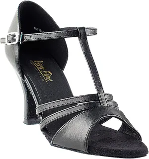 Very Fine Women's Ballroom Dance Shoes Tango Wedding Salsa Shoes 1683EBB Comfortable Dance Shoes 2.5" [Bundle of 5]
