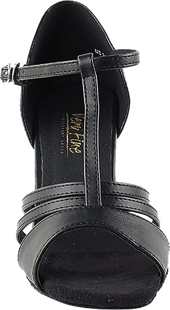 Very Fine Women's Ballroom Dance Shoes Tango Wedding Salsa Shoes 1683EBB Comfortable Dance Shoes 2.5" [Bundle of 5]