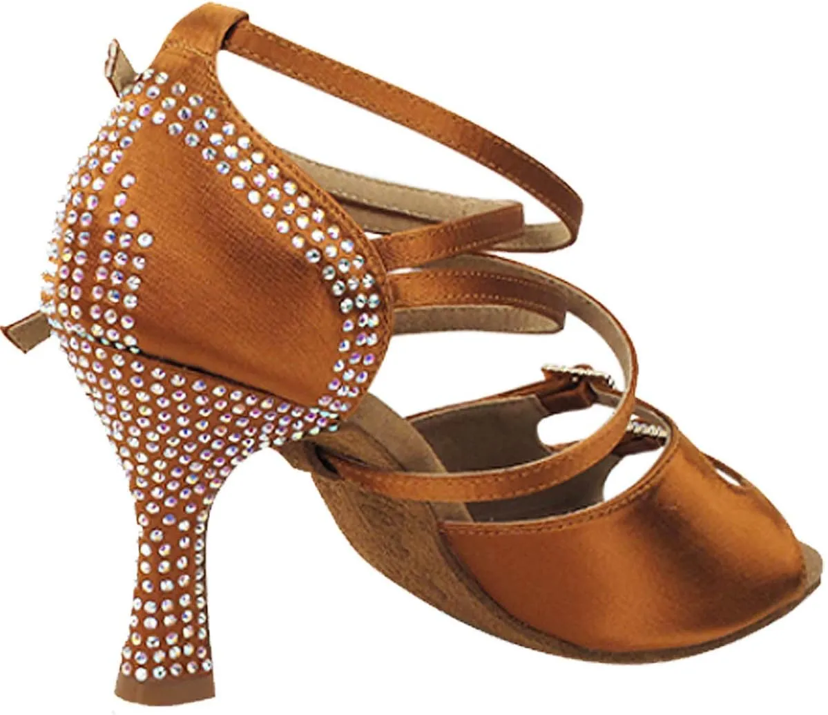Very Fine Women's Ballroom Dance Shoes Tango Wedding Salsa Shoes S1004CCEB Comfortable Dance Shoes 2.5" [Bundle of 5]
