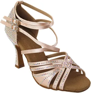 Very Fine Women's Ballroom Dance Shoes Tango Wedding Salsa Shoes S1006CCEB Comfortable Dance Shoes 2.5" [Bundle of 5]