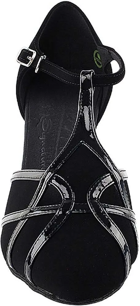 Very Fine Women's Ballroom Dance Shoes Tango Wedding Salsa Shoes S3801EB Comfortable Dance Shoes 2.5" [Bundle of 5]
