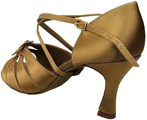 Very Fine Women's Ballroom Dance Shoes Tango Wedding Salsa Shoes S92307EB Comfortable Dance Shoes 2.5" [Bundle of 5]