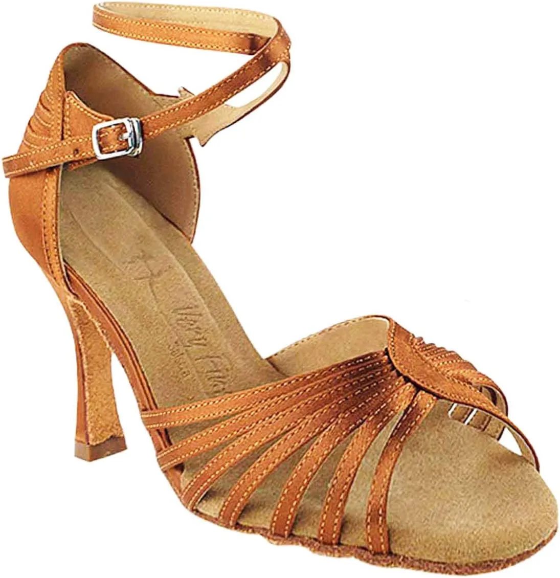 Very Fine Women's Ballroom Dance Shoes Tango Wedding Salsa Shoes Sera1139EB Comfortable Dance Shoes 2.5"[Bundle of 5]
