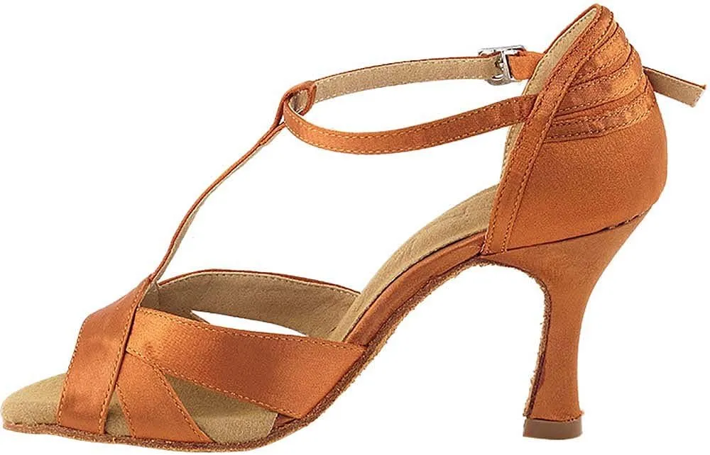 Very Fine Women's Ballroom Dance Shoes Tango Wedding Salsa Shoes Sera1144EB Comfortable Dance Shoes 2.5"[Bundle of 5]