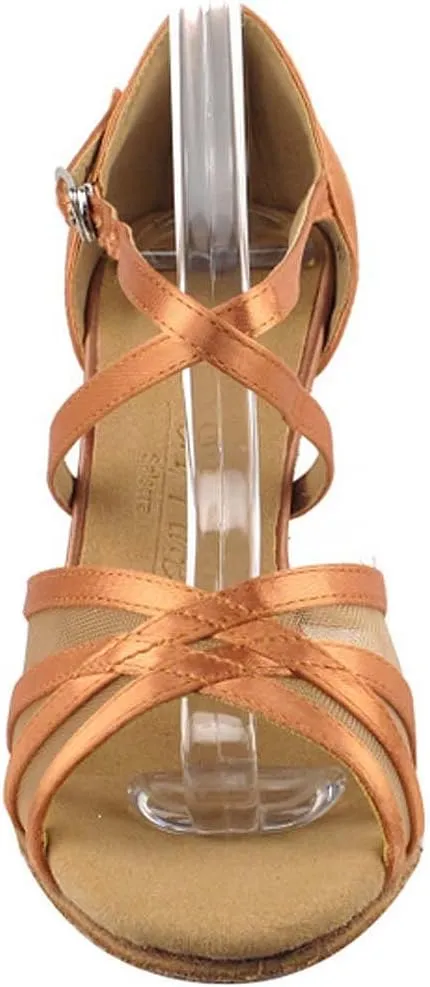 Very Fine Women's Ballroom Dance Shoes Tango Wedding Salsa Shoes Sera1605EB Comfortable Dance Shoes 3"[Bundle of 5]