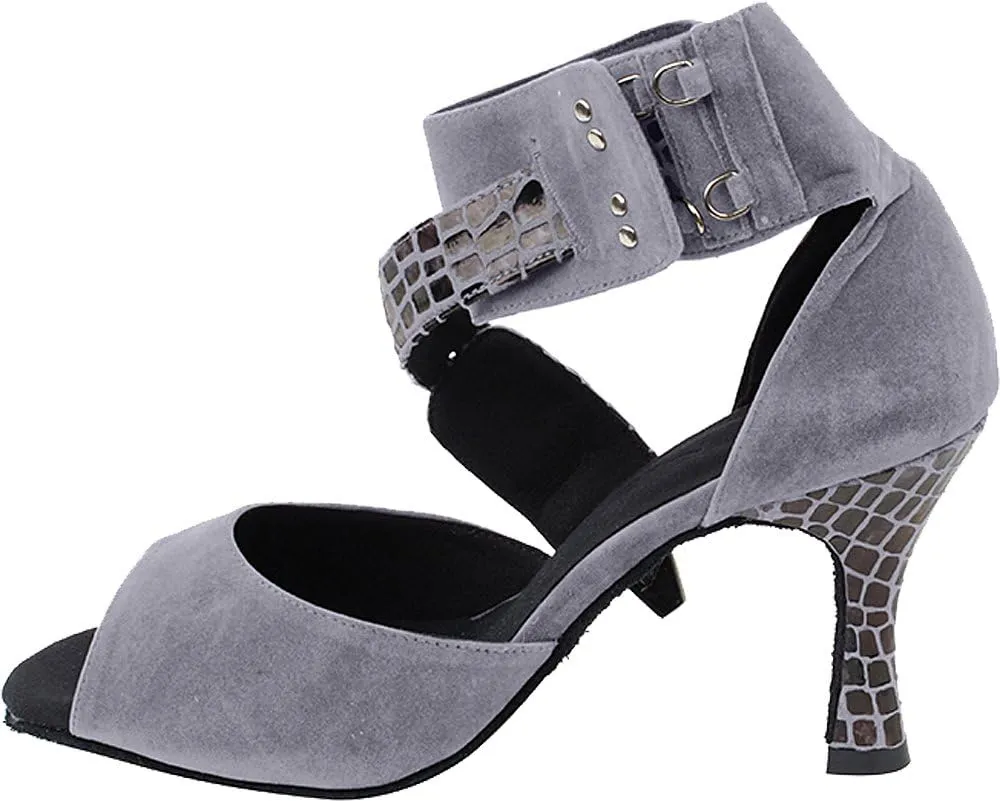 Very Fine Women's Ballroom Dance Shoes Tango Wedding Salsa Shoes Sera7015EB Comfortable Dance Shoes 2.5"[Bundle of 5]