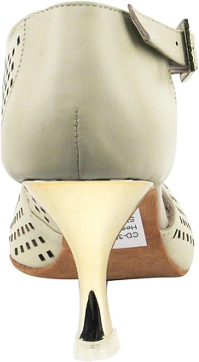 Women's Ballroom Dance Shoes Tango Wedding Salsa Shoes CD3003EB Comfortable-Very Fine 3" [Bundle of 5]