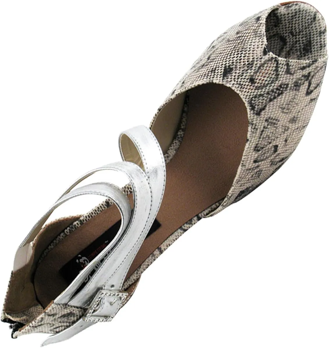 Women's Ballroom Dance Shoes Tango Wedding Salsa Shoes CD3008EB Comfortable-Very Fine 2.5" [Bundle of 5]