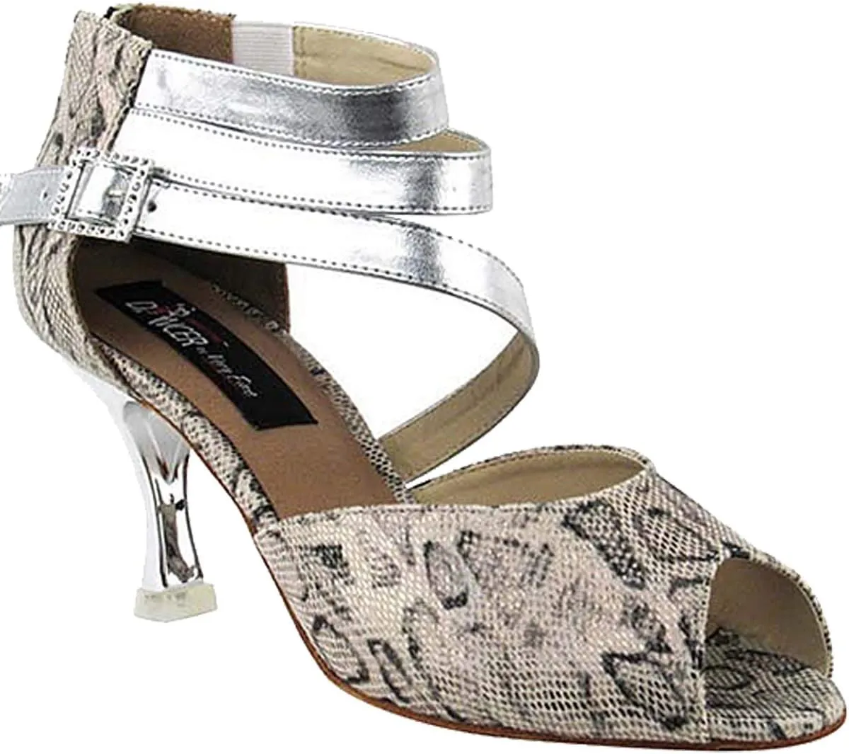 Women's Ballroom Dance Shoes Tango Wedding Salsa Shoes CD3008EB Comfortable-Very Fine 2.5" [Bundle of 5]