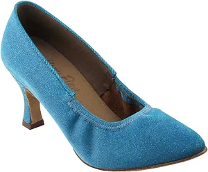 Women's Ballroom Dance Shoes Tango Wedding Salsa Shoes S9107EB Comfortable-Very Fine 2.75"[Bundle of 5]