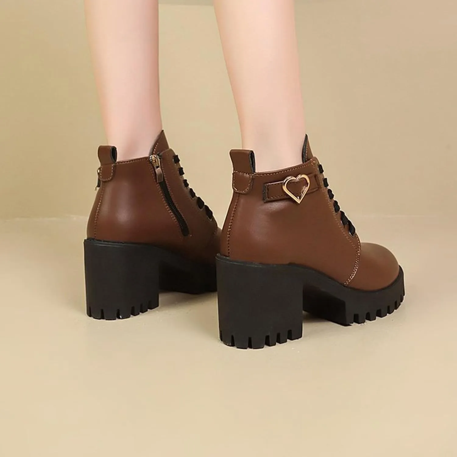 Womens Black Ankle Boots Country Boots Womens Work Boot Lady Boots for Women On Womens Flat Black Ankle Boots Ankle Bootie for Women Low Heel