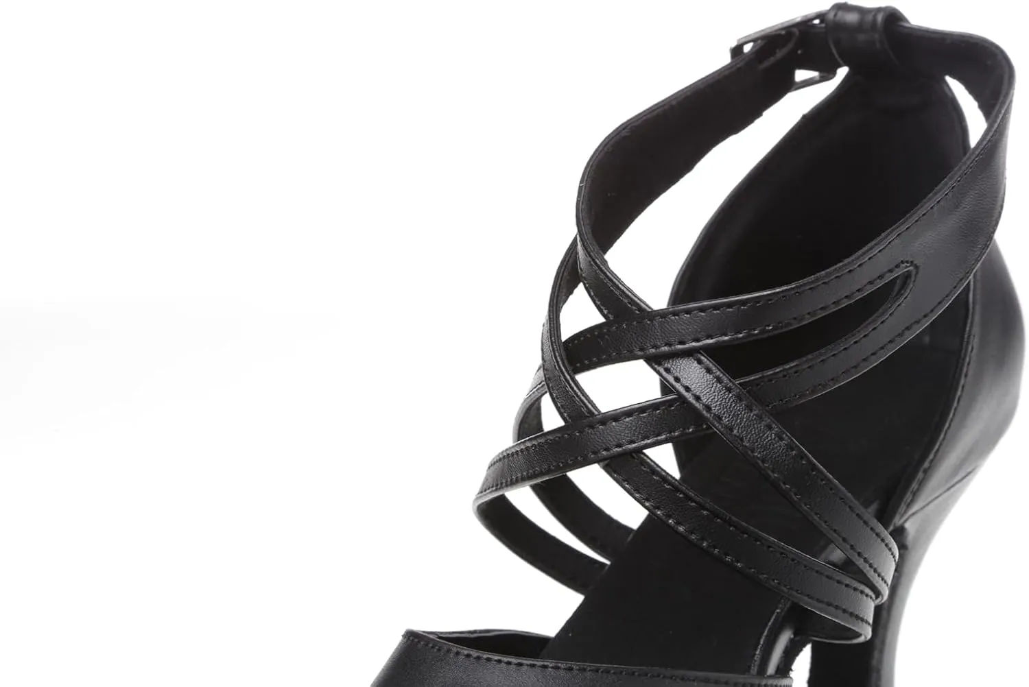 Women's Closed-Toe Ballroom Latin Party Wedding Performance Dance Shoes