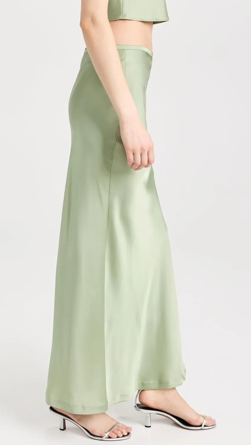 Women's Hudson Satin Maxi Skirt
