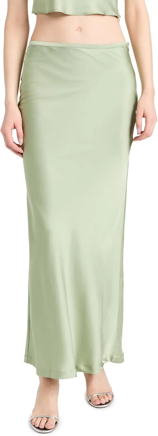 Women's Hudson Satin Maxi Skirt