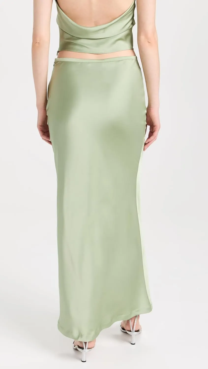 Women's Hudson Satin Maxi Skirt