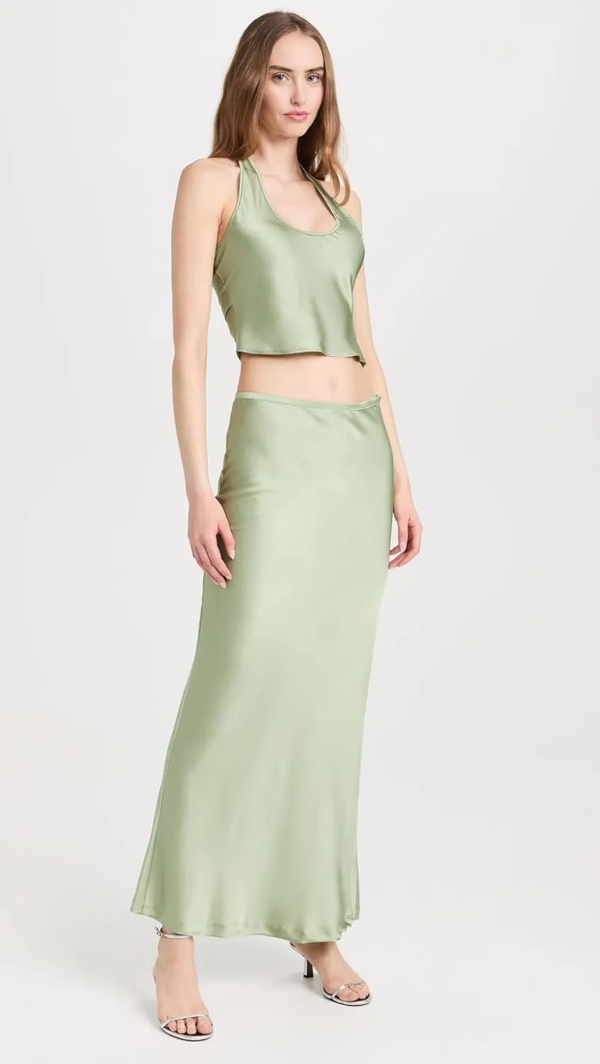 Women's Hudson Satin Maxi Skirt
