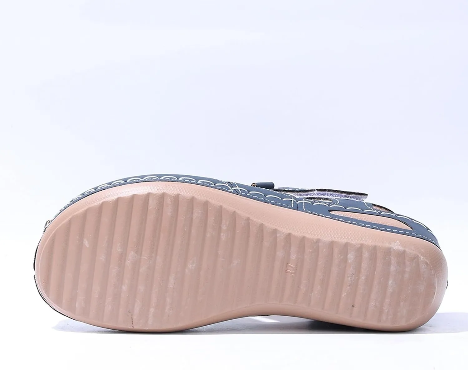 Womens Sandals Wedge Shoes Comfortable Ankle Strap Closed Toe Summer Platform Sandals Casual Bohemi Outdoor Wedges